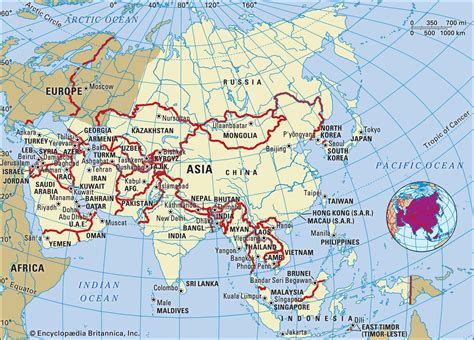 Asia Locations .